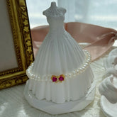 Crimson Wings · Butterfly & Pearl Bracelet